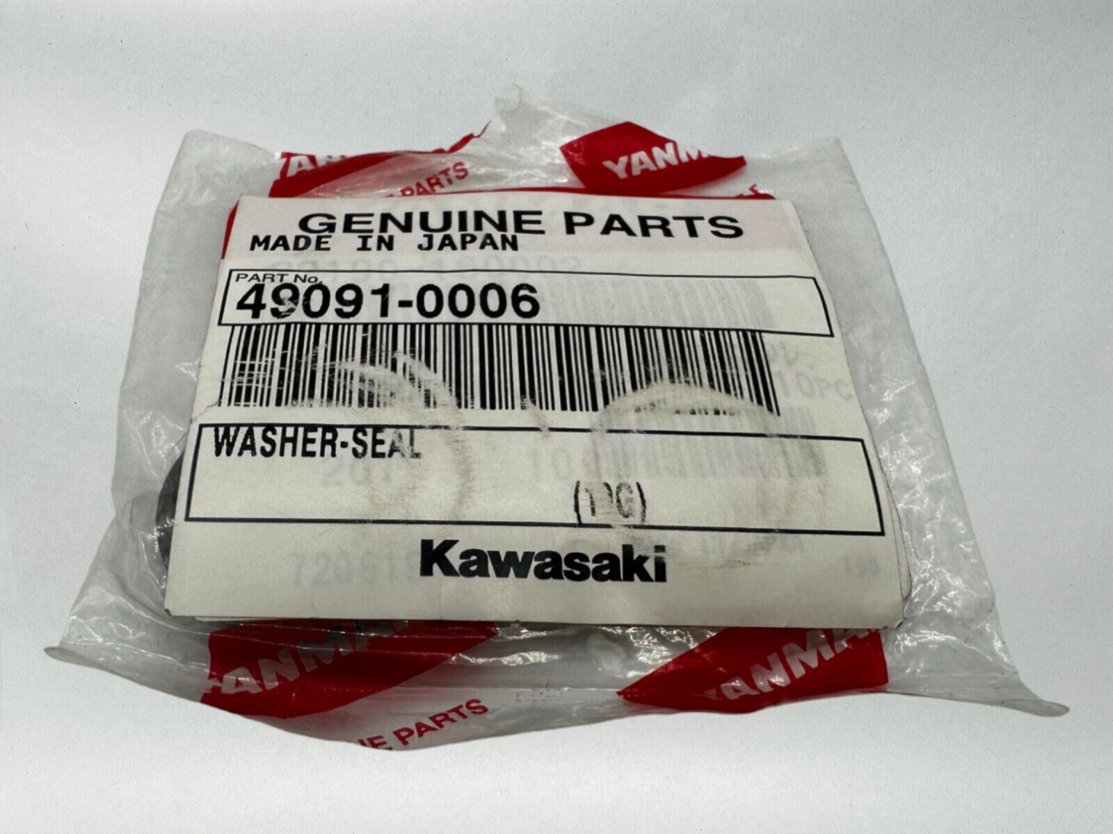 Kawasaki Genuine OEM Authentic Seal Washer 49091-0006