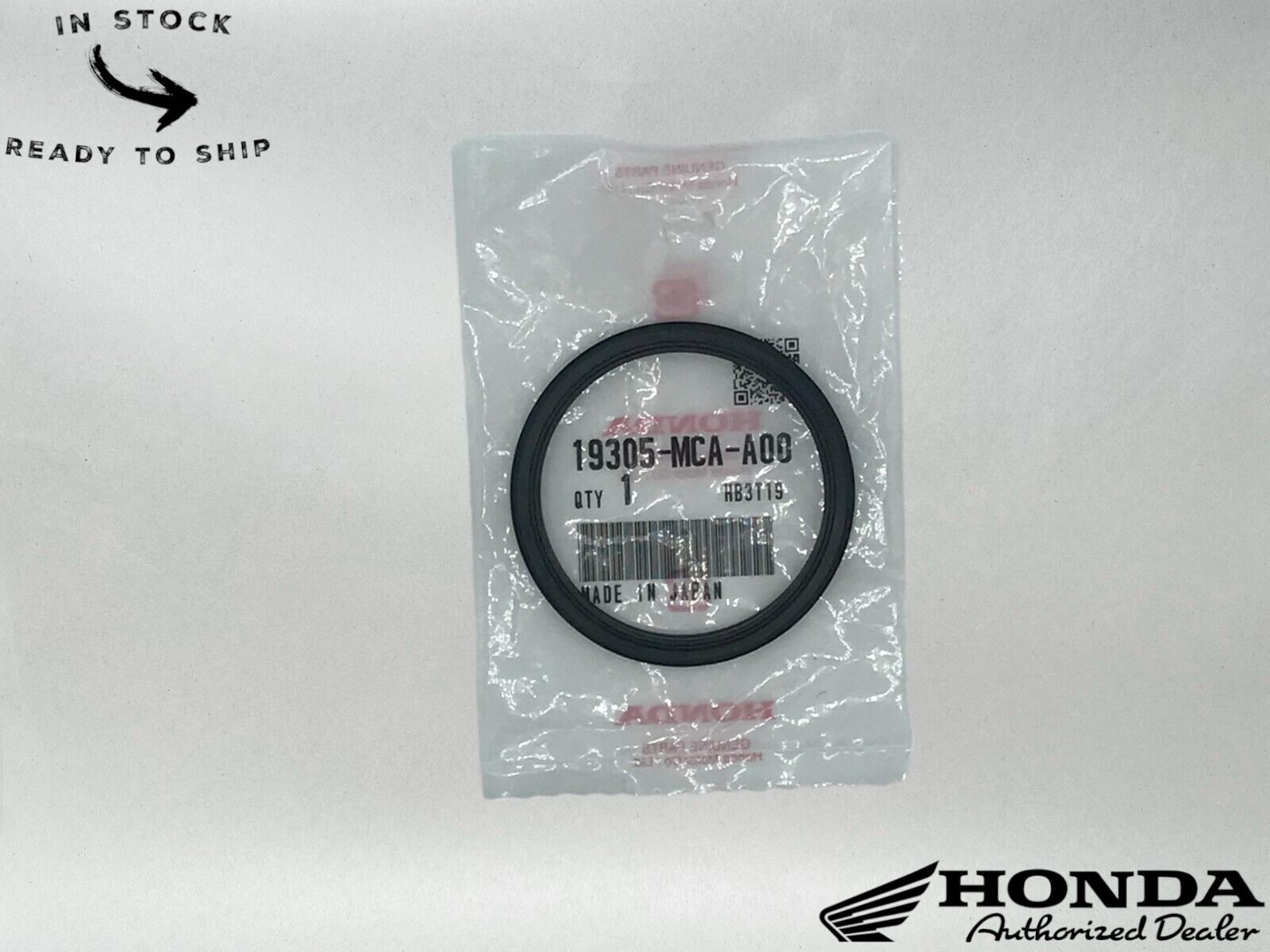 Honda Genuine OEM Thermostat Rubber 19305-MCA-A00