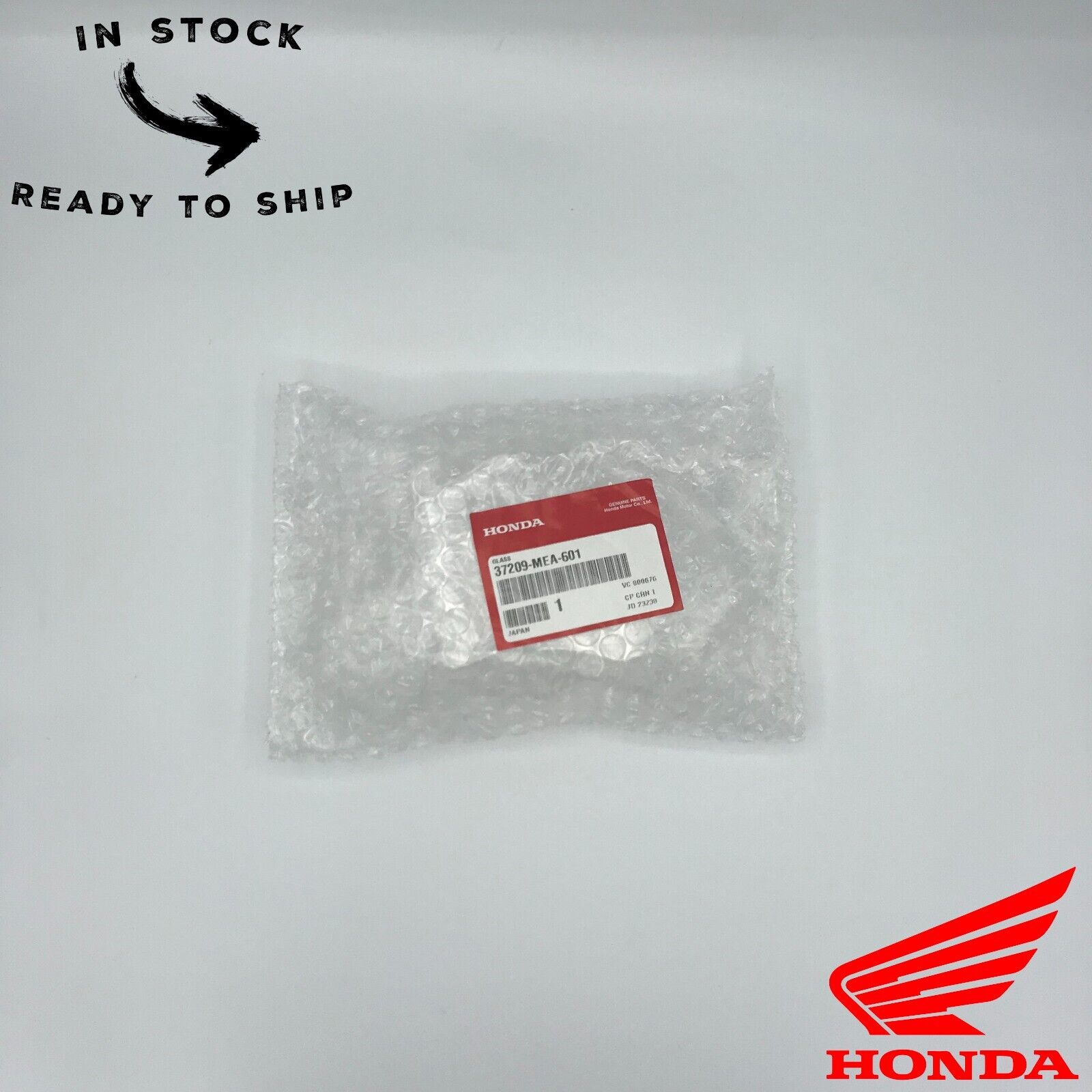 Genuine OEM Honda Clear Glass Speedometer Cover 37209-MEA-601