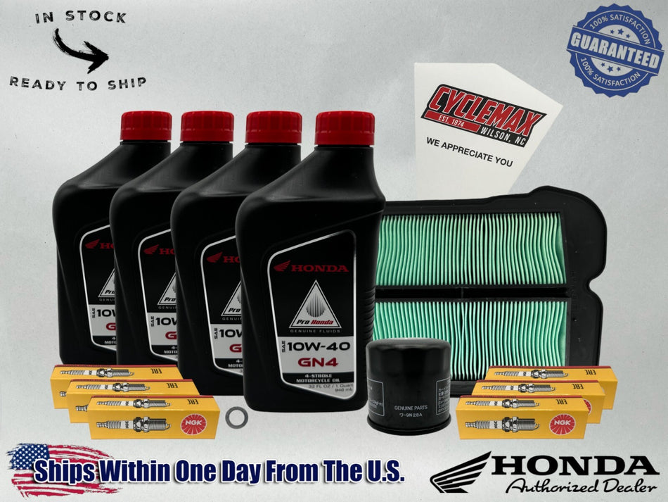 Standard GN4 10W-40 Tune-Up Kit fits 1988-2000 Honda GL1500