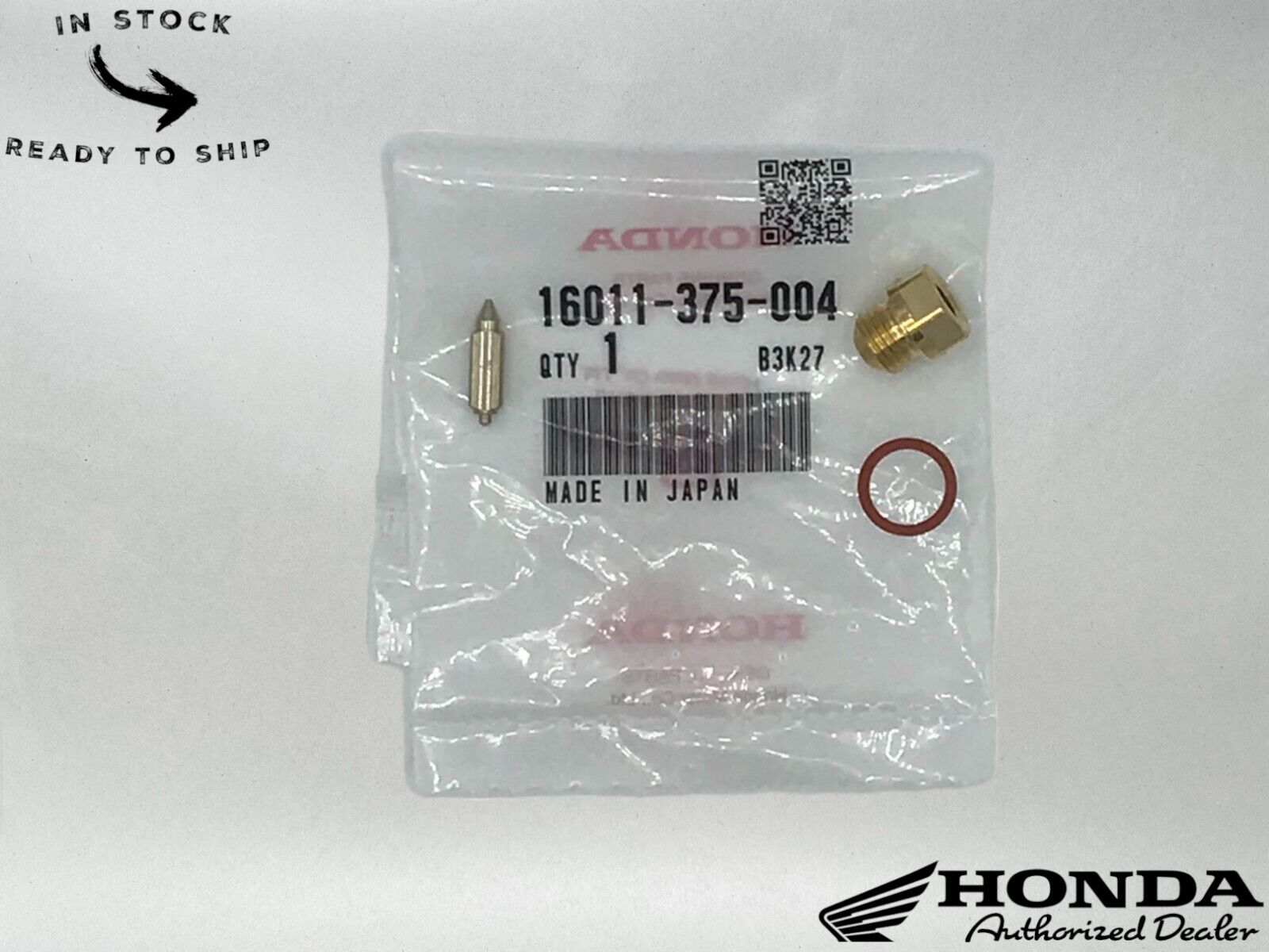 Honda Genuine OEM Float Valve Set 16011-375-004