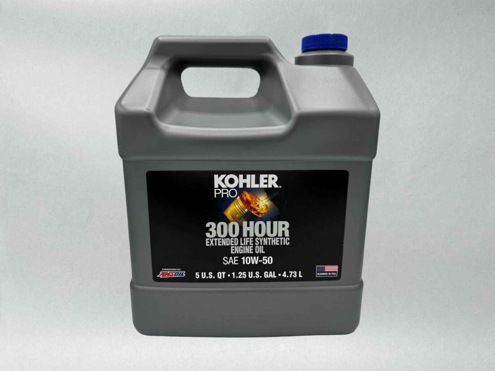 Kohler OEM SAE 10W-50 300 Hour Semi Synthetic Oil 5-Quart Bottle 25-357 75-S