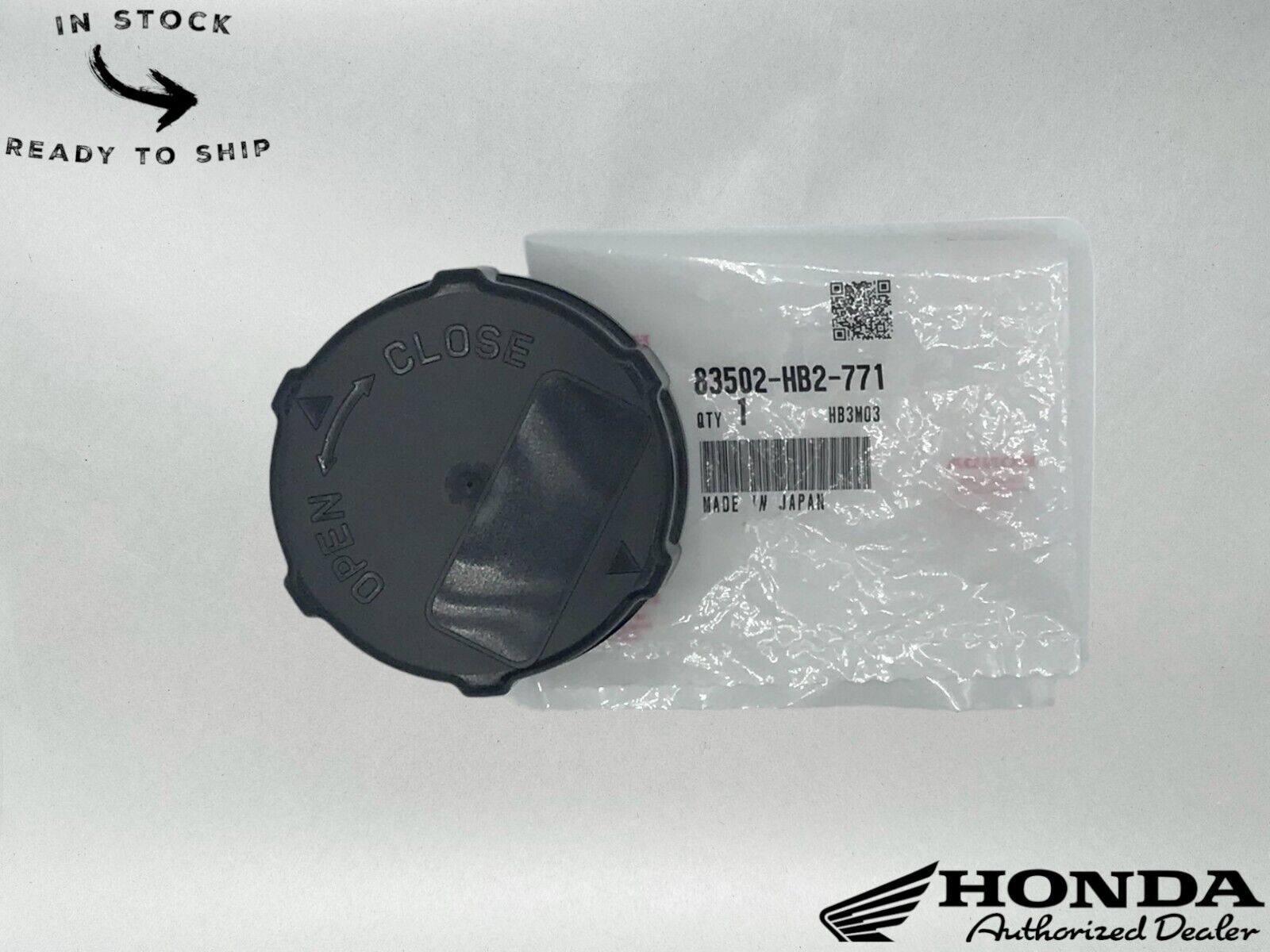 Honda Genuine OEM Tool Box Cap 83502-HB2-771