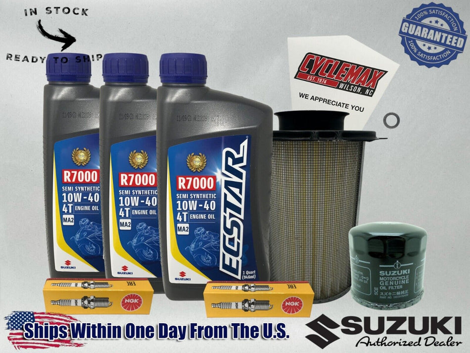 Cyclemax SS Ecstar R7000 Tune-Up Kit fits 1985-1986 Suzuki GV1200 Madura