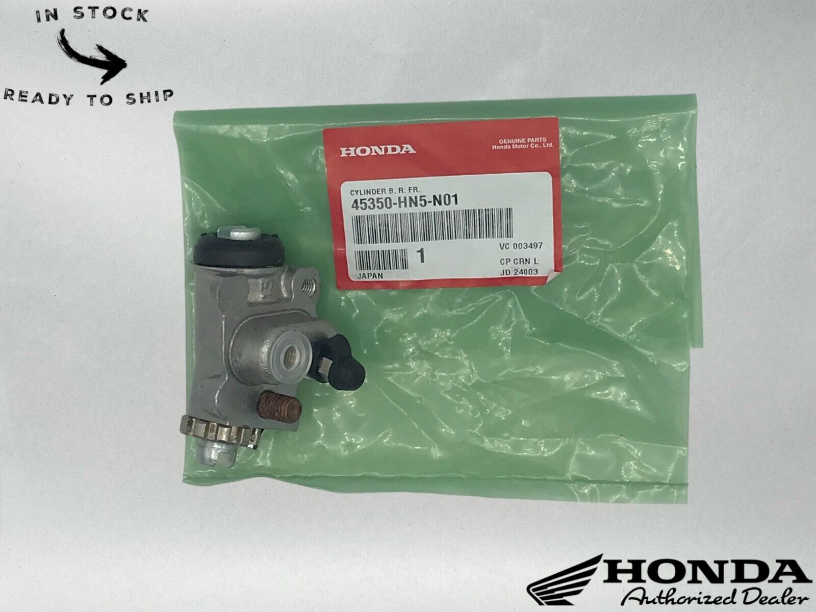 Honda Genuine OEM Front Brake Cylinder 45350-HN5-N01