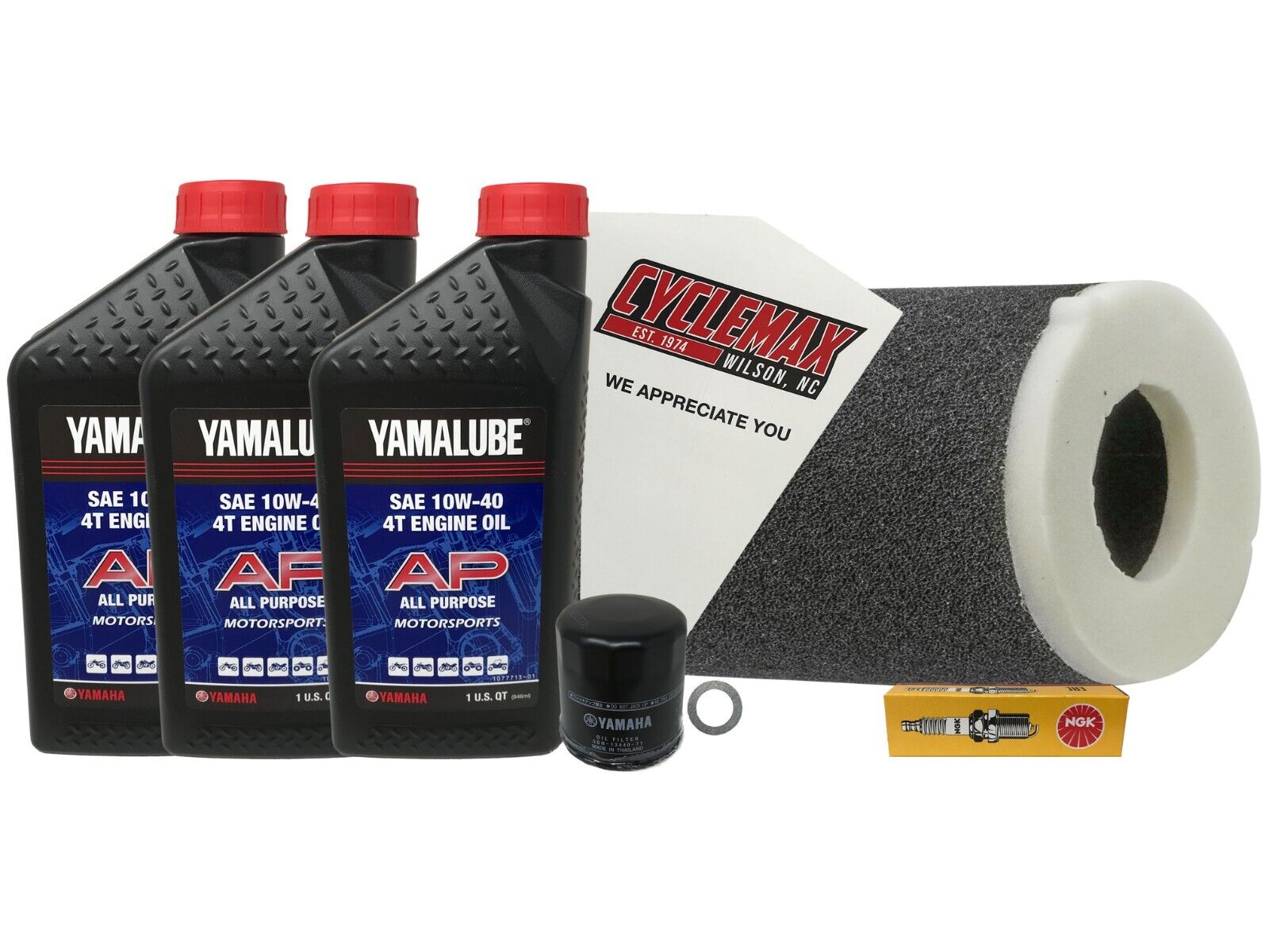 Cyclemax Genuine OEM Yamaha 2002-2008 Grizzly 660 Tune Up Kit