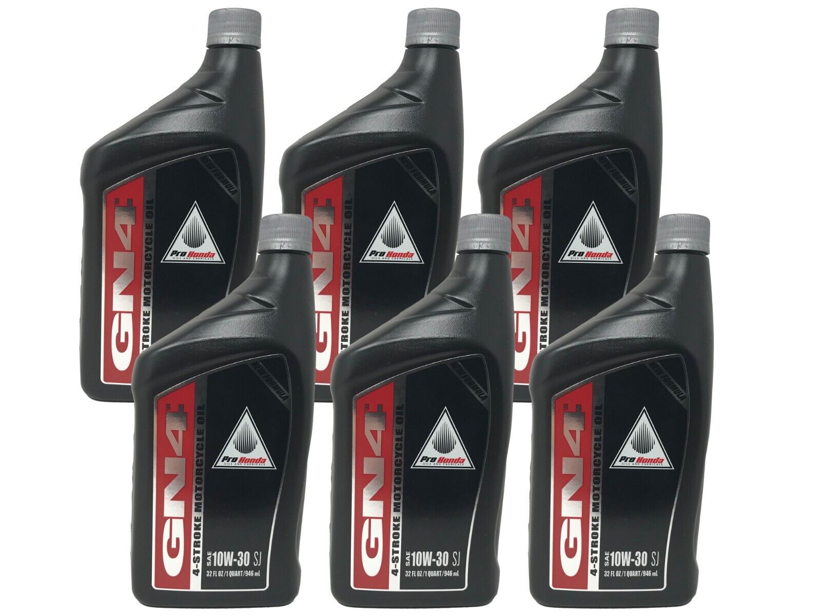 Honda Genuine OEM GN4 Motorcycle 10W-30 Oil 08C35-A131M02 - 6 Pack