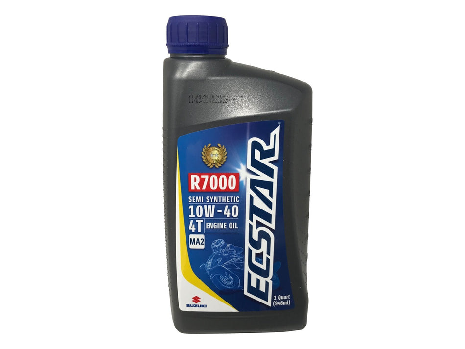 Suzuki Ecstar 10W-40 R7000 Semi Synthetic Engine Oil 1 QUART 990A0-01E30-01Q