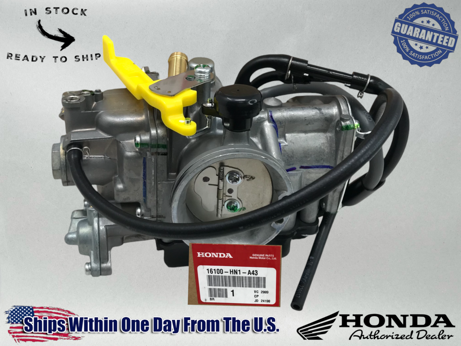 Honda OEM Carburetor TRX400 EX 400X Sportrax 99-14 Carb 16100-HN1