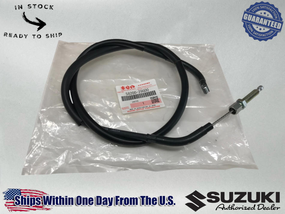 Suzuki Genuine OEM GSXR GSX-R 600 750 CLUTCH CABLE ASSEMBLY 58200-29G00
