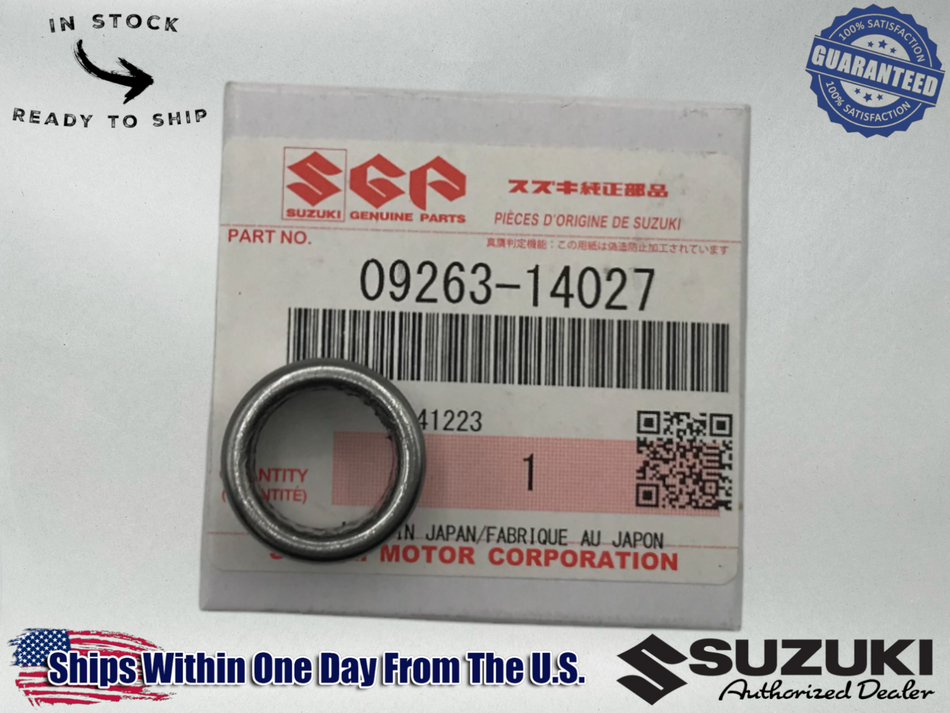 Suzuki OEM SHIFT COVER BEARING 1999-2024 GSX1300 HAYABUSA 09263-14027