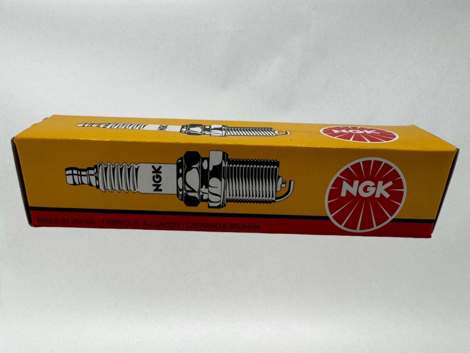 NGK Genuine OEM Authentic Spark Plugs LMAR6A-9 - 4 PACK