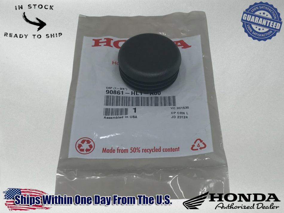 2 Honda Genuine OEM Bumper Caps 1-3/4" MUV700 Pioneer 700 1000 90861-HL1-A00