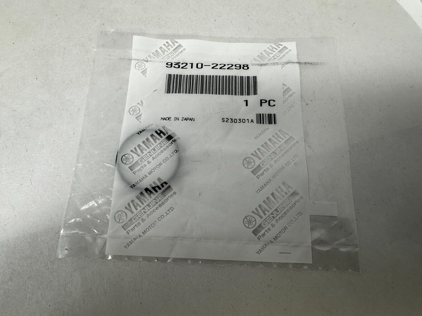 Yamaha Genuine OEM Authentic O-Ring 93210-22298-00