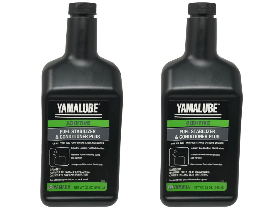 Yamaha OEM Fuel Stabilizer & Conditioner Plus ACC-FSTAB-PL-32 - 2 Pack
