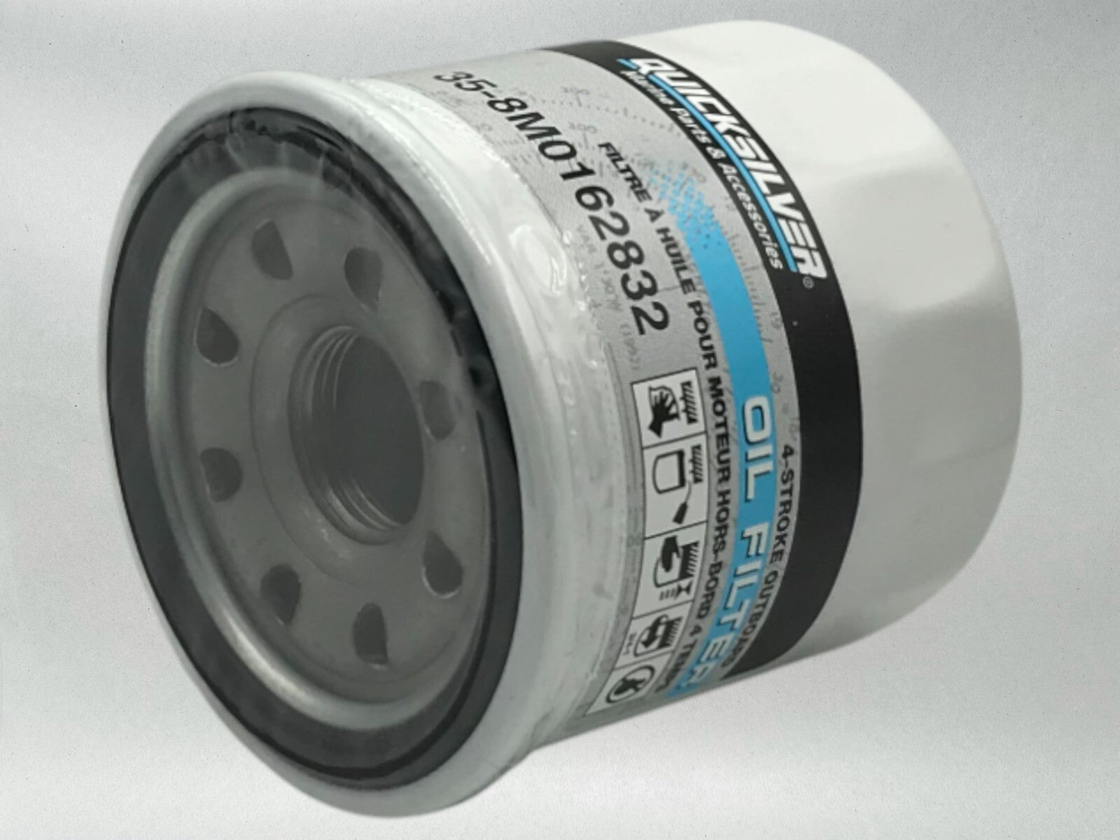 Quicksilver Genuine OEM Authentic Oil Filters 35-8M0162832 12 Pack