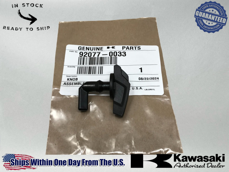 Kawasaki OEM Authentic KNOB 92077-0033 1