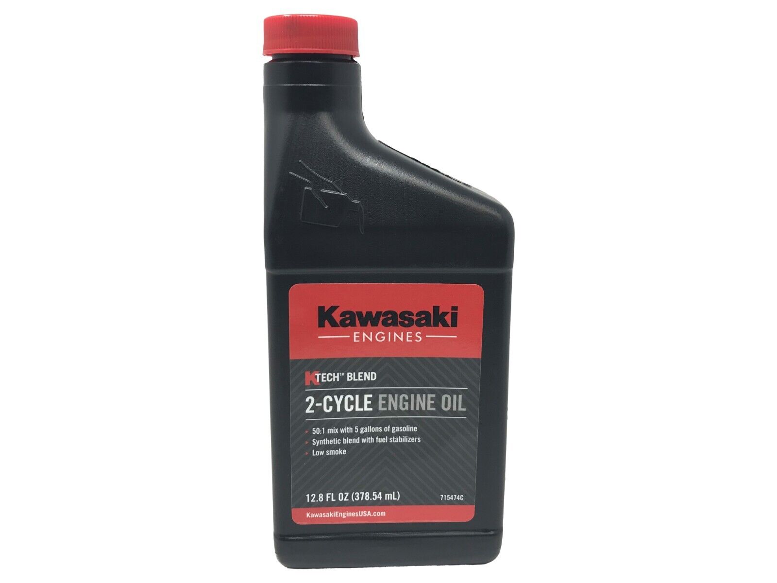 Kawasaki Engines Genuine OEM 12.8 FL OZ 2-Cycle Engine Oil 99969-6085 - 1 Bottle