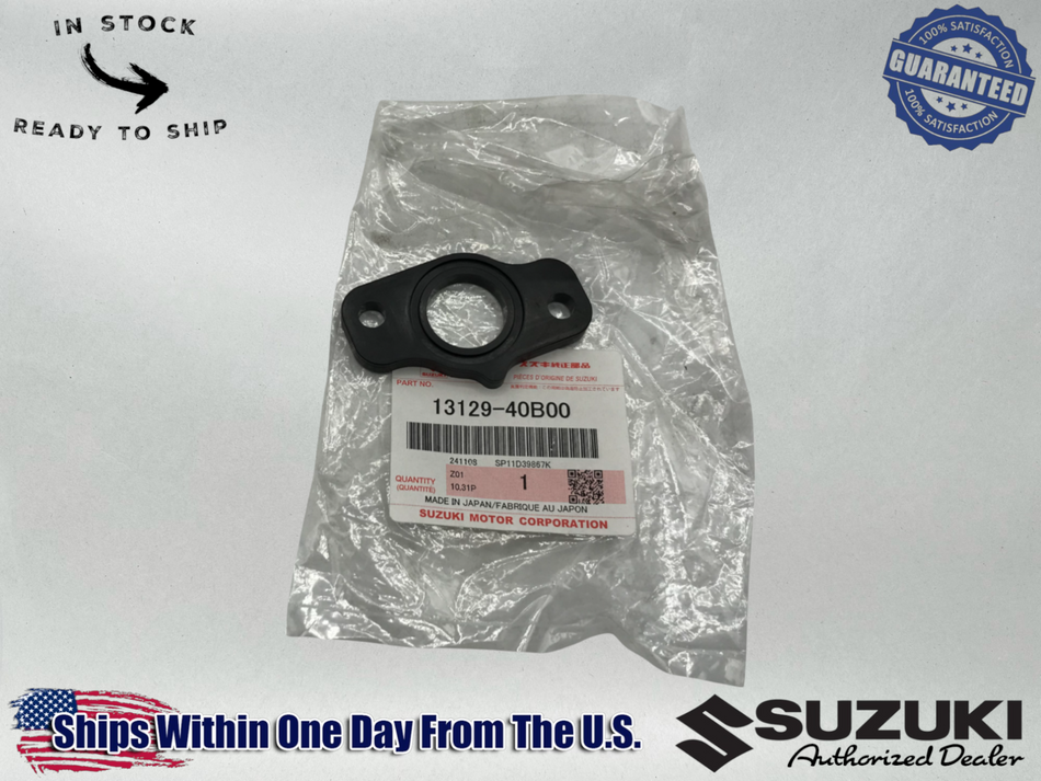 Suzuki OEM 1987-2006 LT80 LT 80 QUADSPORT INSULATOR CARBURETOR 13129-40B00