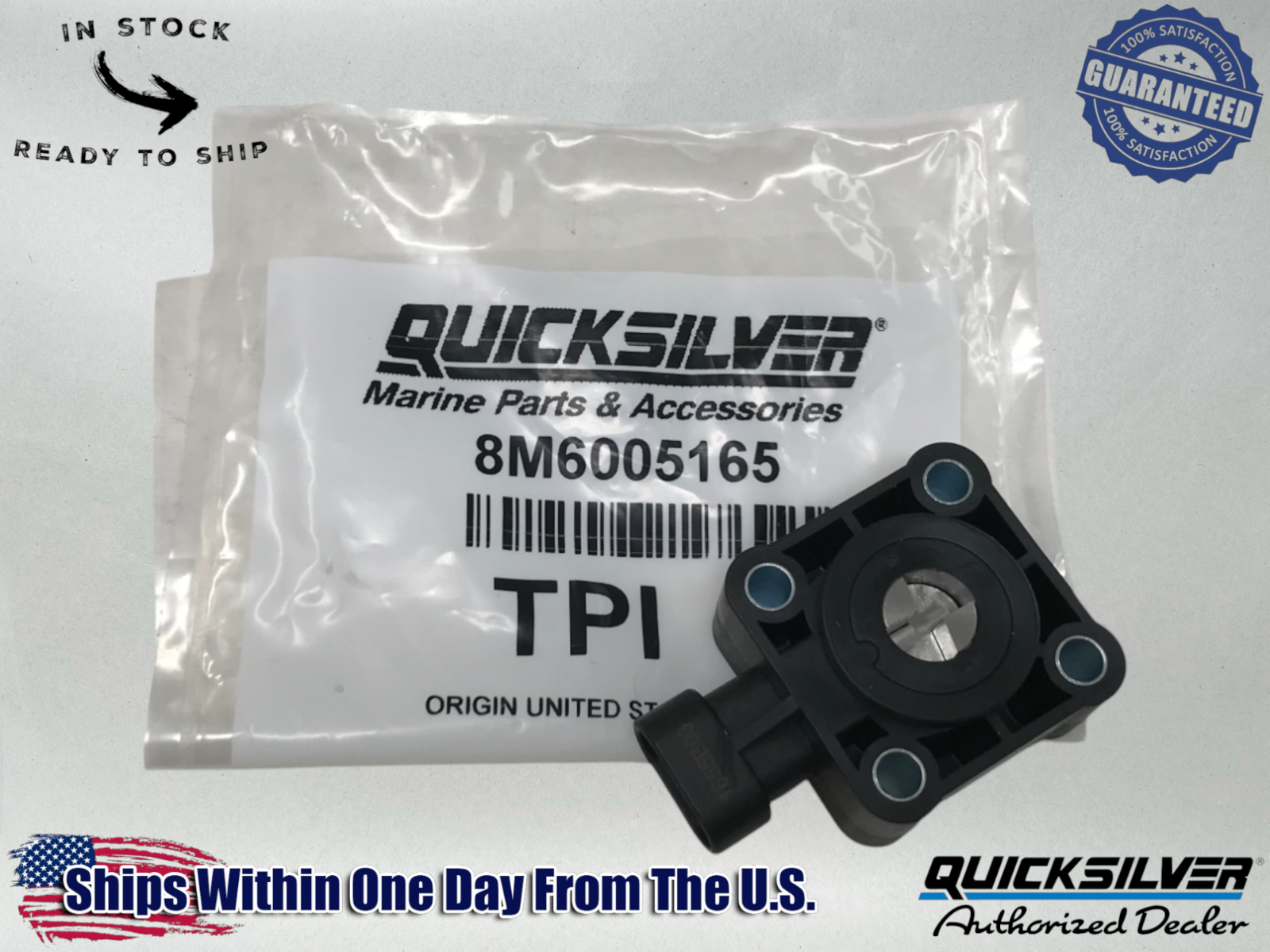 Mercury OEM Marine Quicksilver Throttle Position Indicator TPI 8M6005165