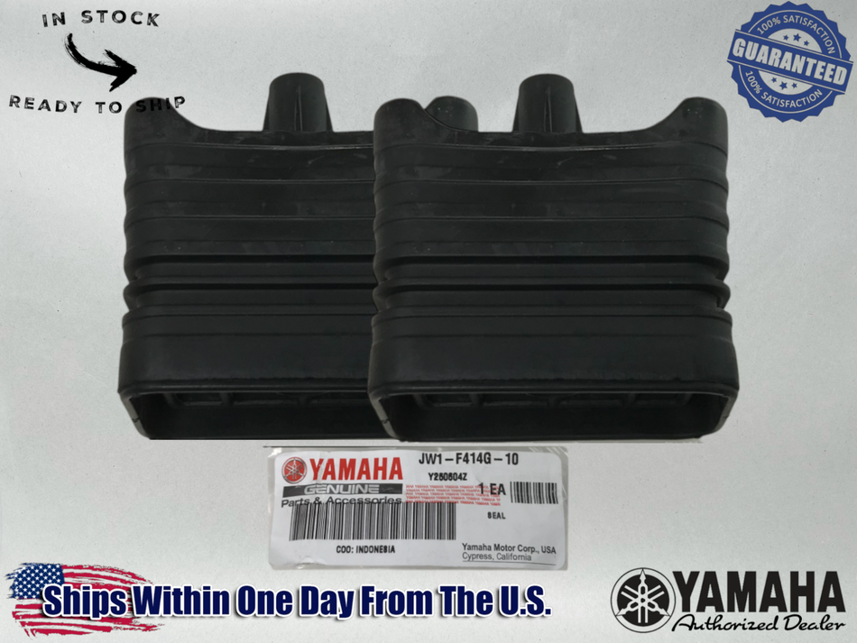 2 Yamaha OEM DRIVE G29 GOLF CART ROOF DRAIN RUBBER TOP STRUT SEALS JW1-F414G-10