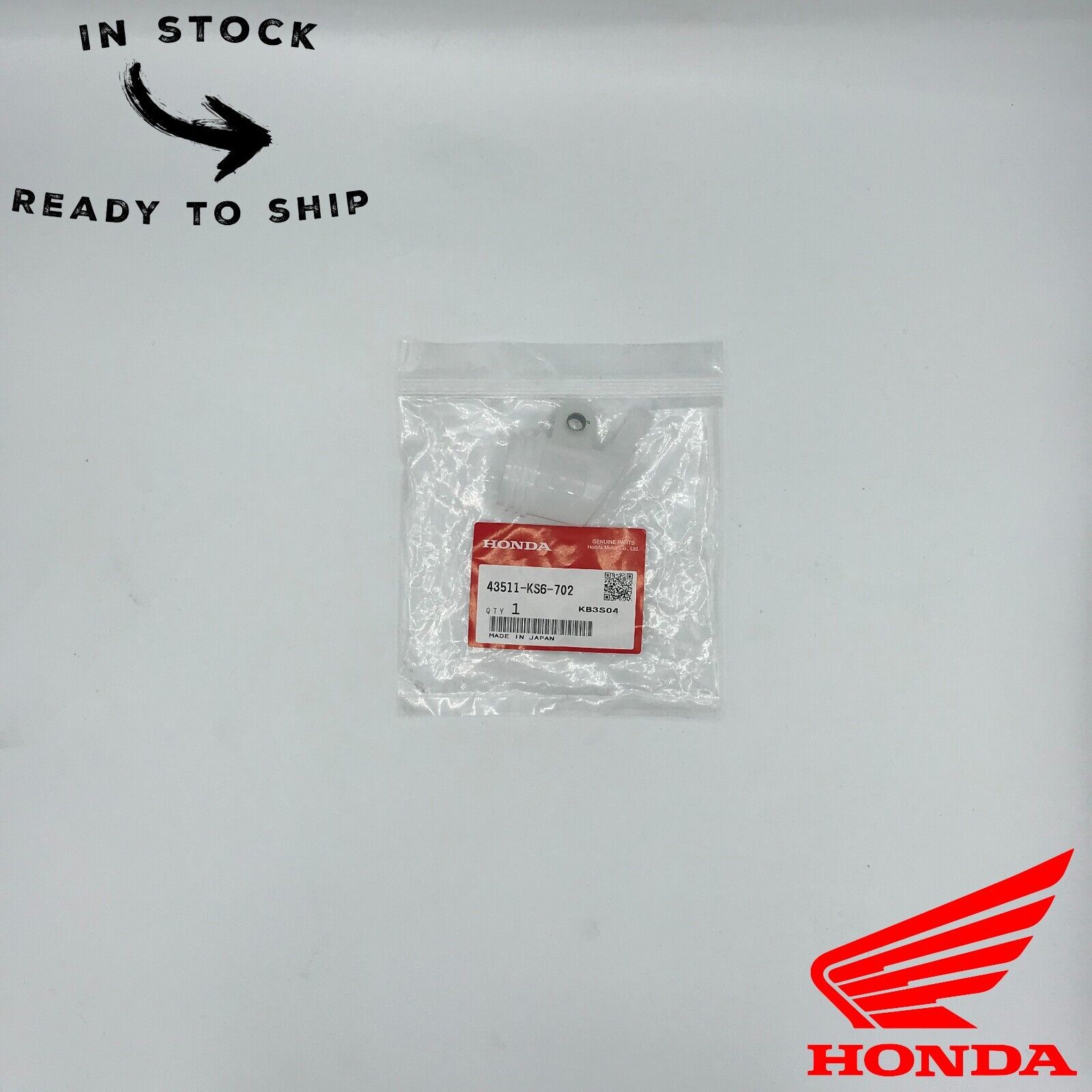 Genuine OEM Honda Rear Brake Fluid Reservoir 43511-KS6-702