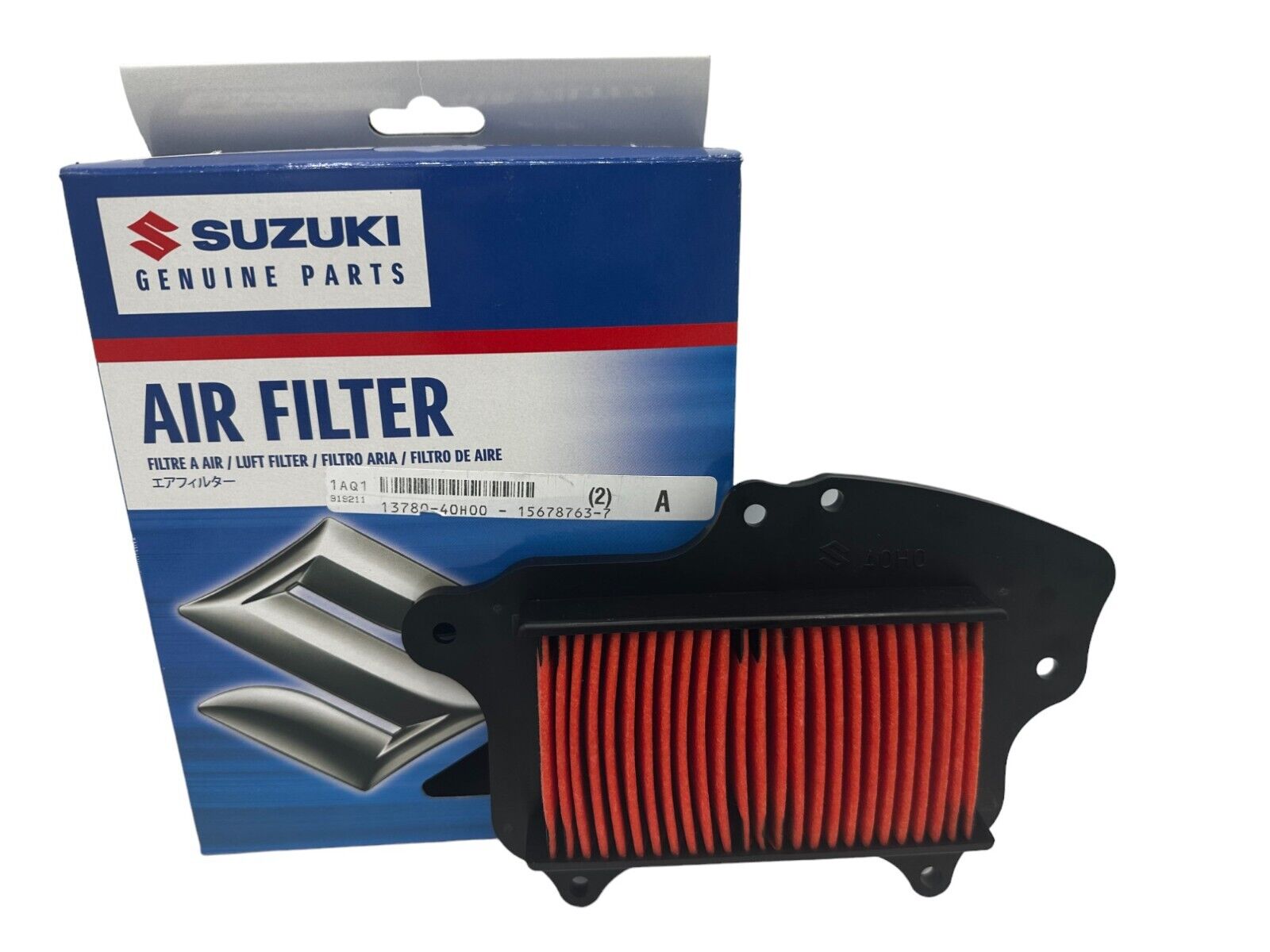 Suzuki Genuine OEM Air Filter 13780-40H00