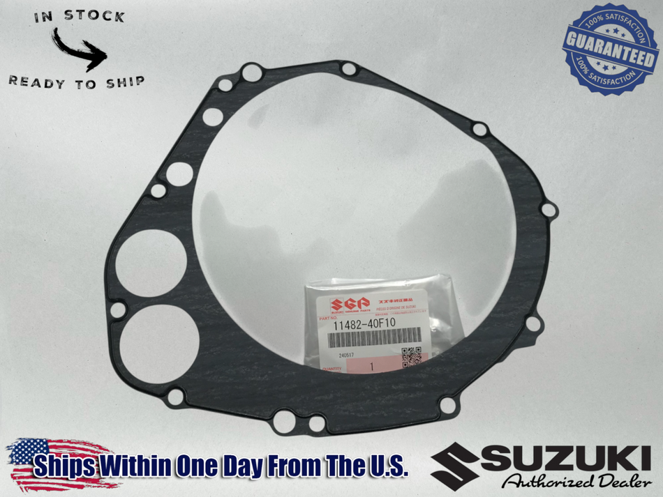 Suzuki OEM 01-08 GSX-R GSXR 1000 RT SIDE ENGINE CLUTCH COVER GASKET 11482-40F10