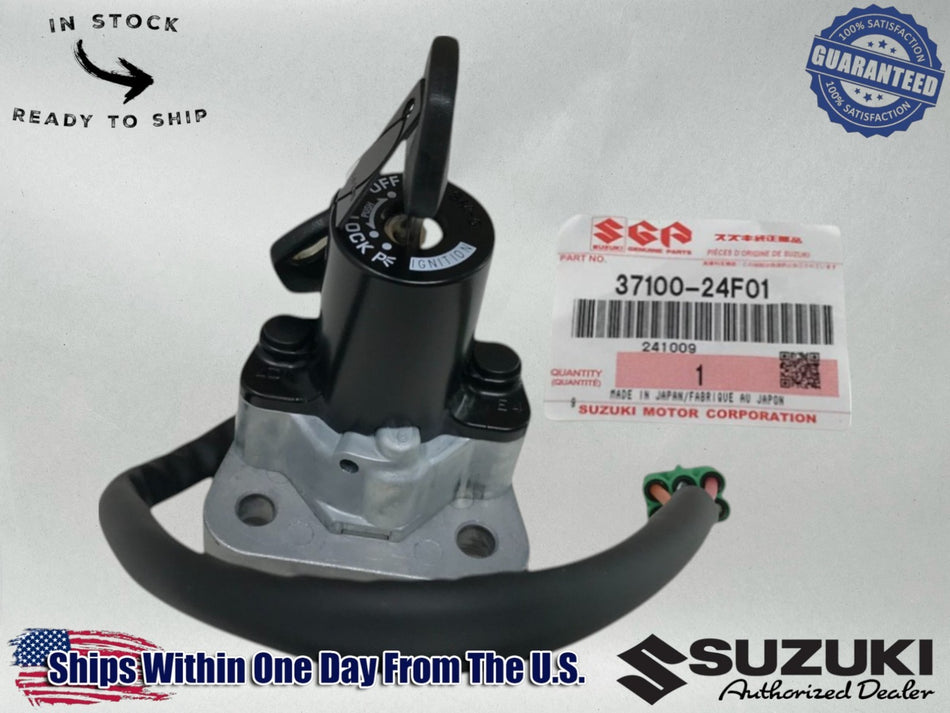 Suzuki OEM Ignition Switch 99-07 GSX1300 R Hayabusa Keys Lock GSXR 37100-24F01