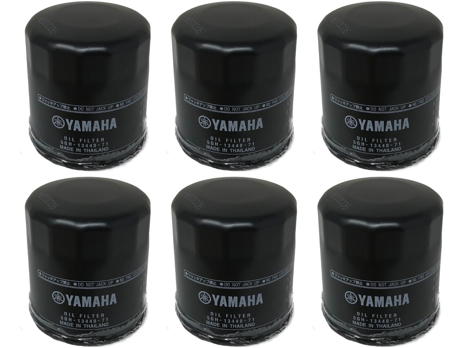 OEM Yamaha Oil Filter 5GH-13440-71 REPLACES 5GH-13440-70 6 PACK