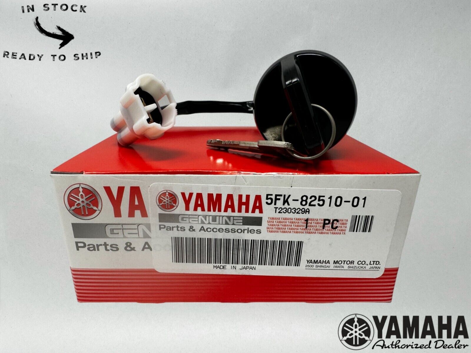 Yamaha Genuine OEM Main Switch Assembly 5FK-82510-01-00