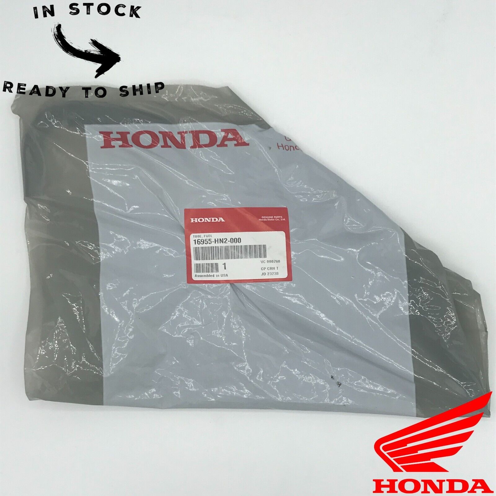 Genuine OEM Honda Fuel Tube 16955-HN2-000