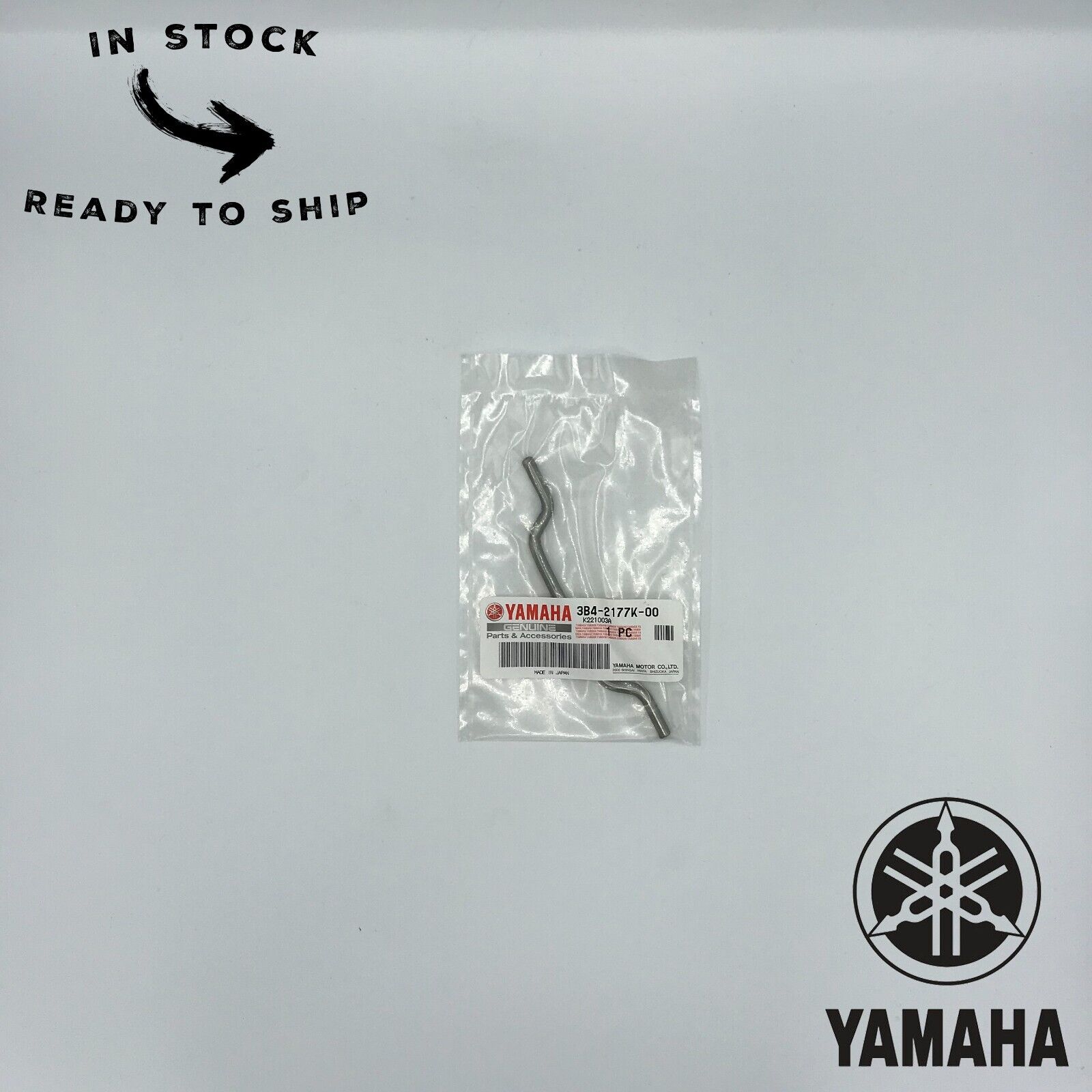 Genuine OEM Yamaha Side Cover Pin Hinge 3B4-2177K-00-00