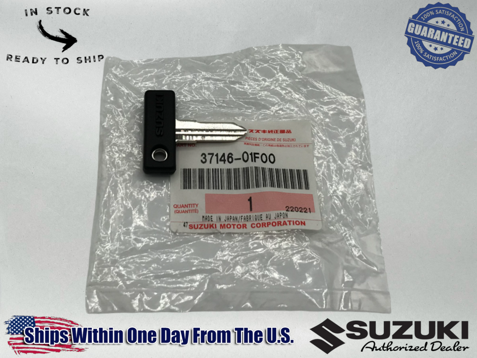 Suzuki OEM DR-Z400 DRZ 400 E S SM DRZ KEY BLANK A123 TYPE C 37146-01F00 1