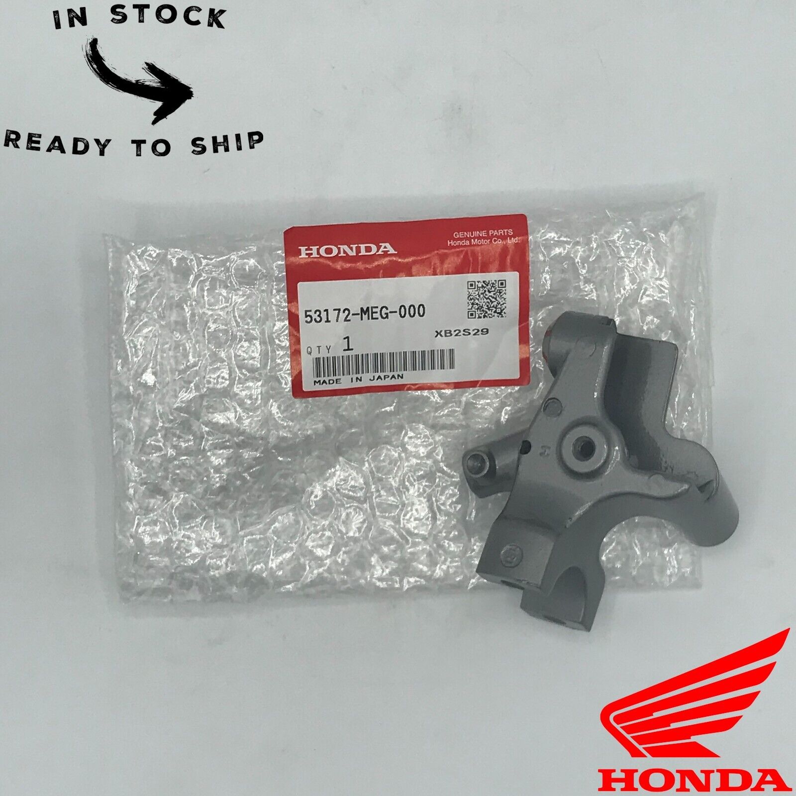 Genuine OEM Honda Clutch Lever Perch Mount Bracket 53172-MEG-000