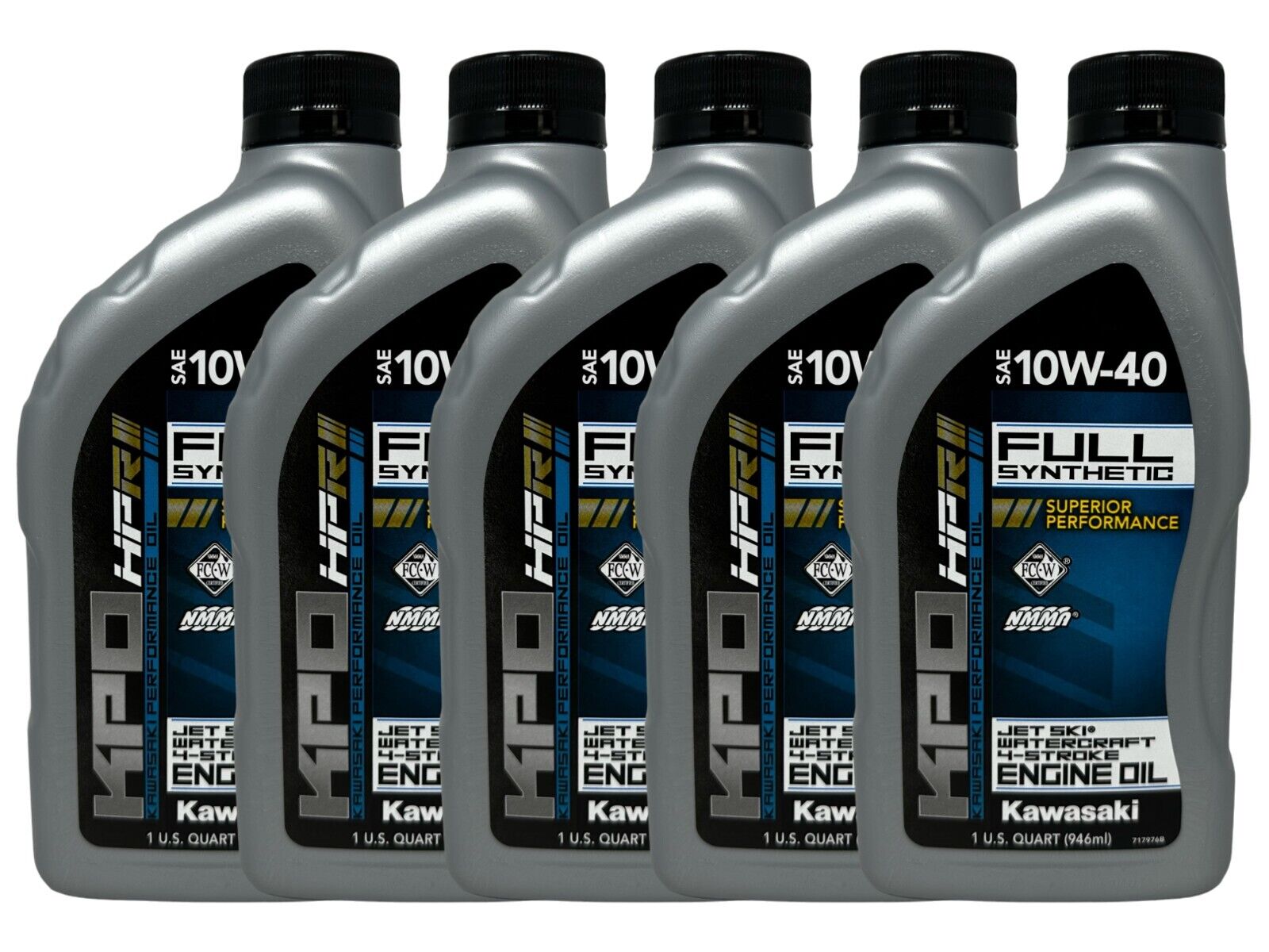 Kawasaki Genuine OEM KPO Full Synthetic Jet Ski Oil K61022-500-01Q - 5 Quarts