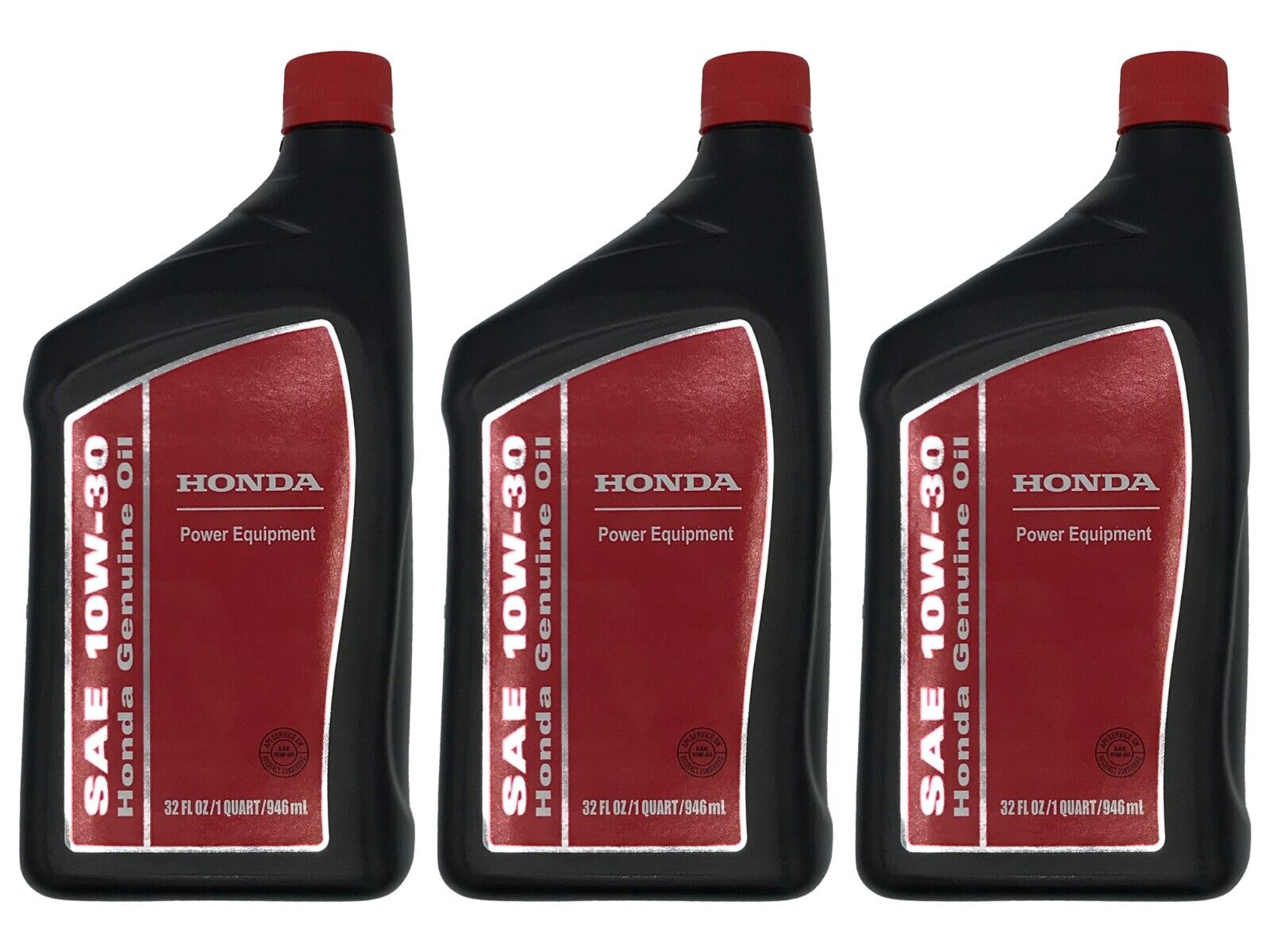 Genuine Honda OEM 10W-30 Motor Oil 08207-10W-30 - 3 Pack