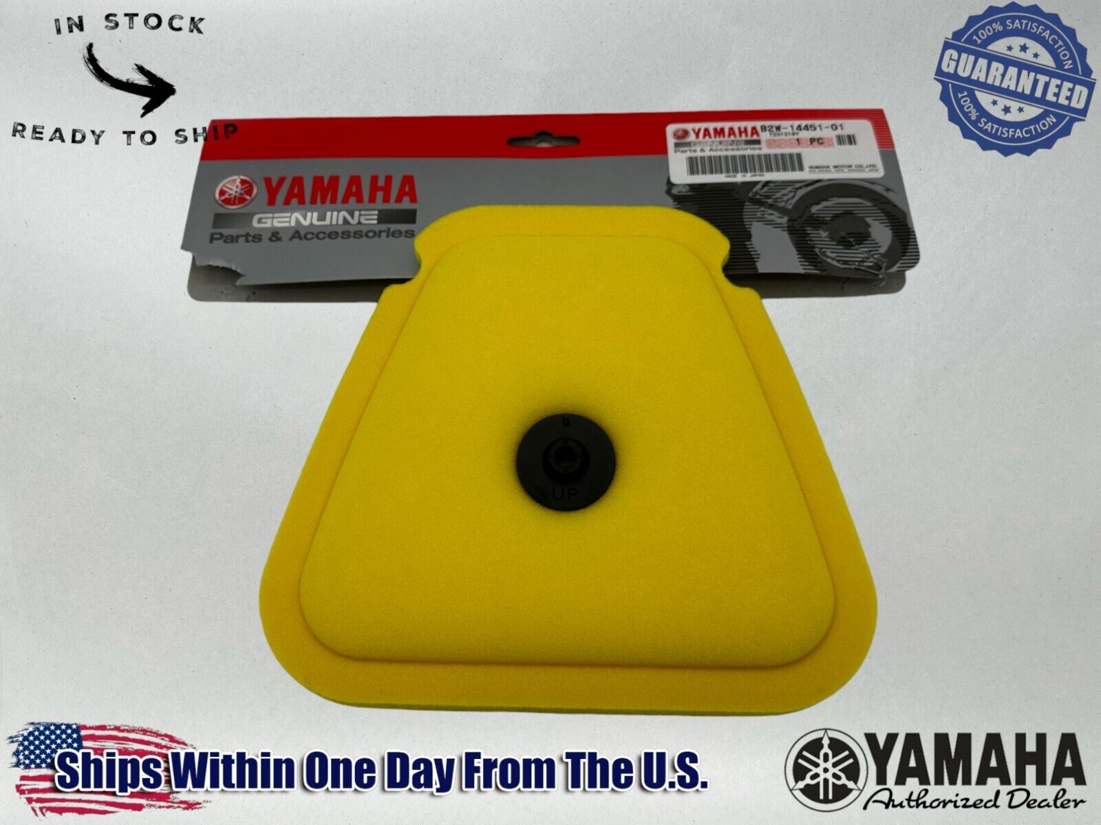 Yamaha Genuine OEM Authentic Air Filter B2W-14451-01-00