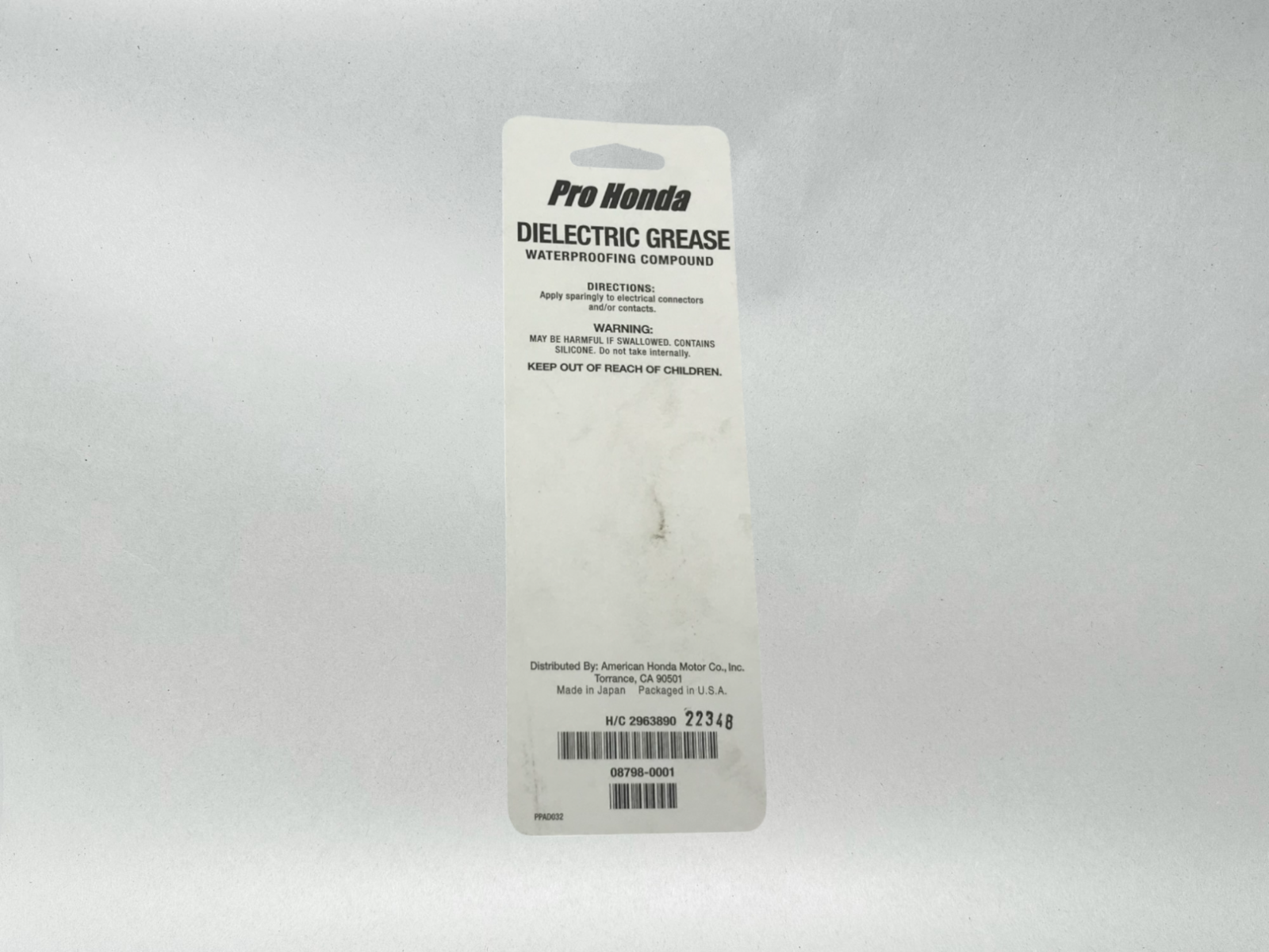 HONDA OEM 1EA GREASE DIELECTRIC (221G) 08798-0001