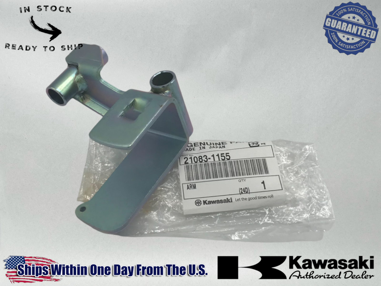 Kawasaki Genuine OEM Authentic ARM 21083-1155 1