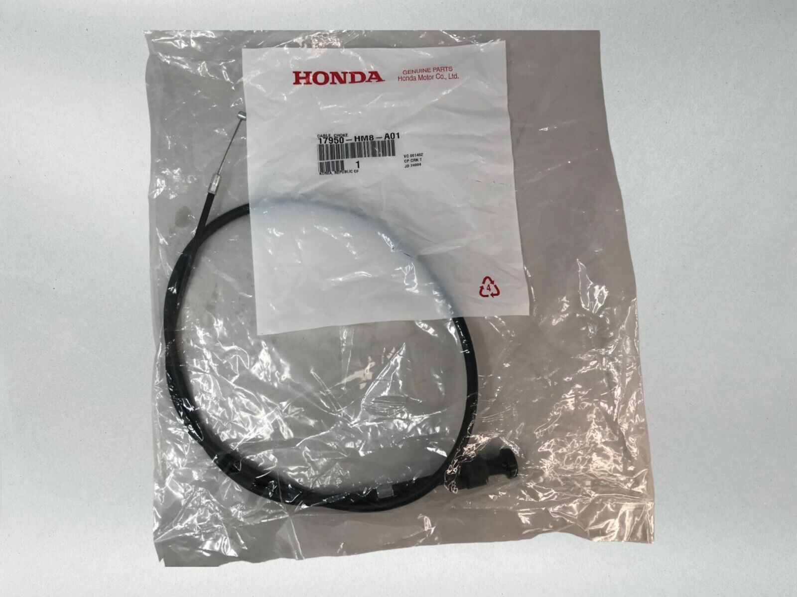Honda OEM TRX250 TRX250EX Recon Sportrax Choke Cable 97-05 17950-HM8-A01