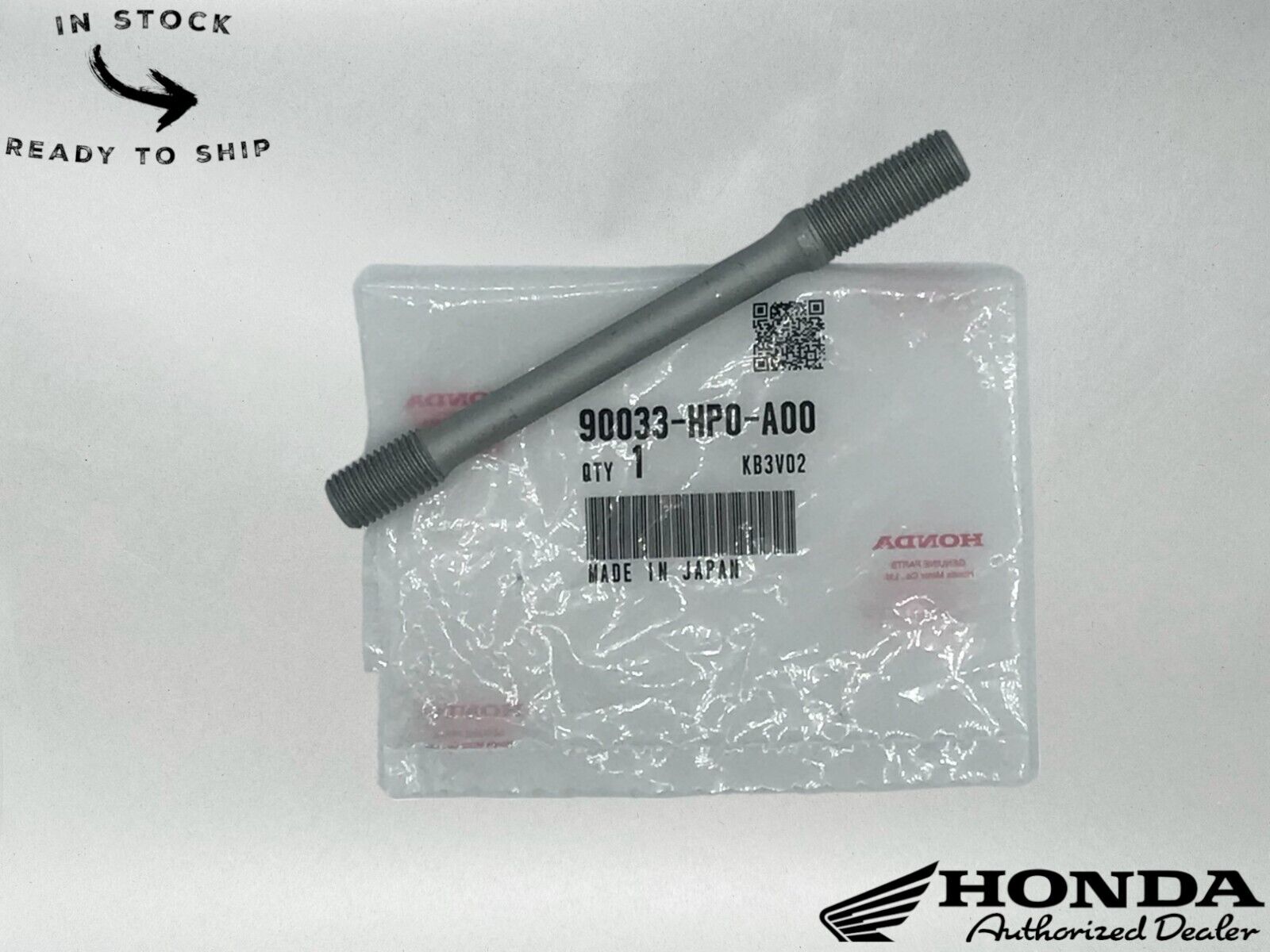 Honda Genuine OEM Stud Bolt (10X85) 90033-HP0-A00