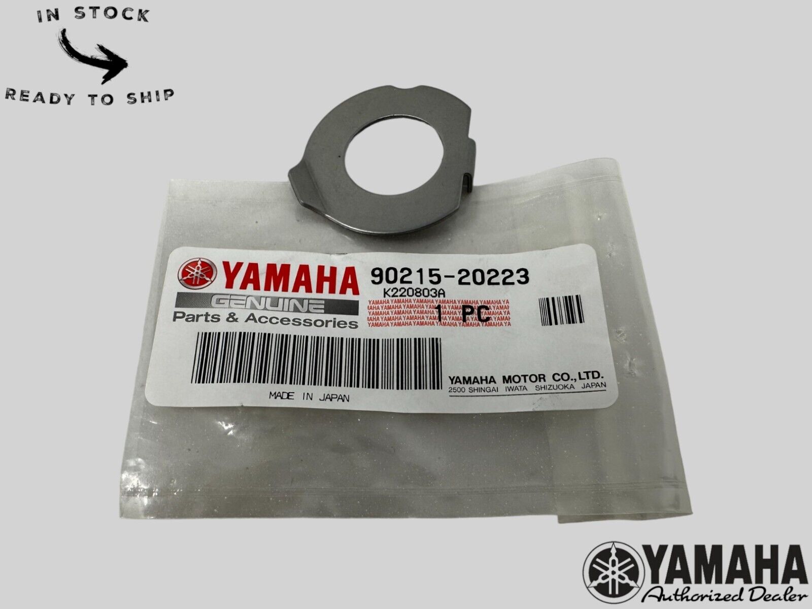 Yamaha Genuine OEM Authentic Lock Washer 90215-20223-00