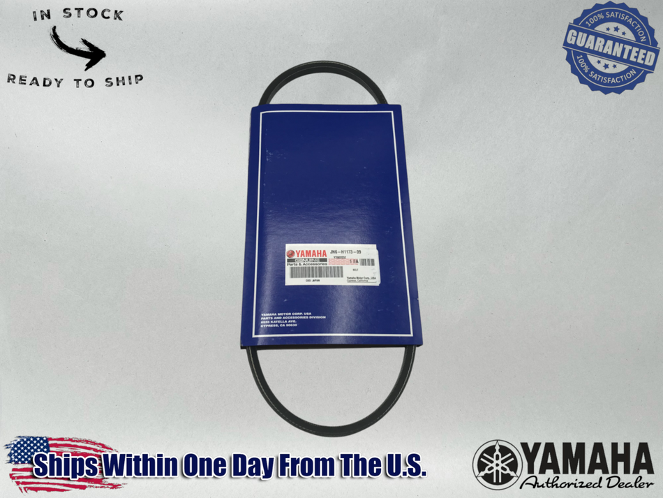 Yamaha OEM STARTER GENERATOR BELT G16 G20-22 G27-28 GOLF CART BUGGY JN6-H1173-00