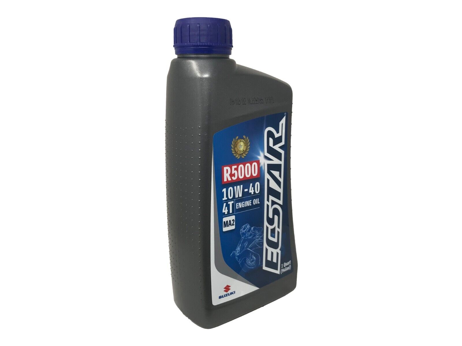 Suzuki Ecstar R5000 10W-40 Motorcycle Engine Oil QUART 990A0-01E10-01Q 4 PACK