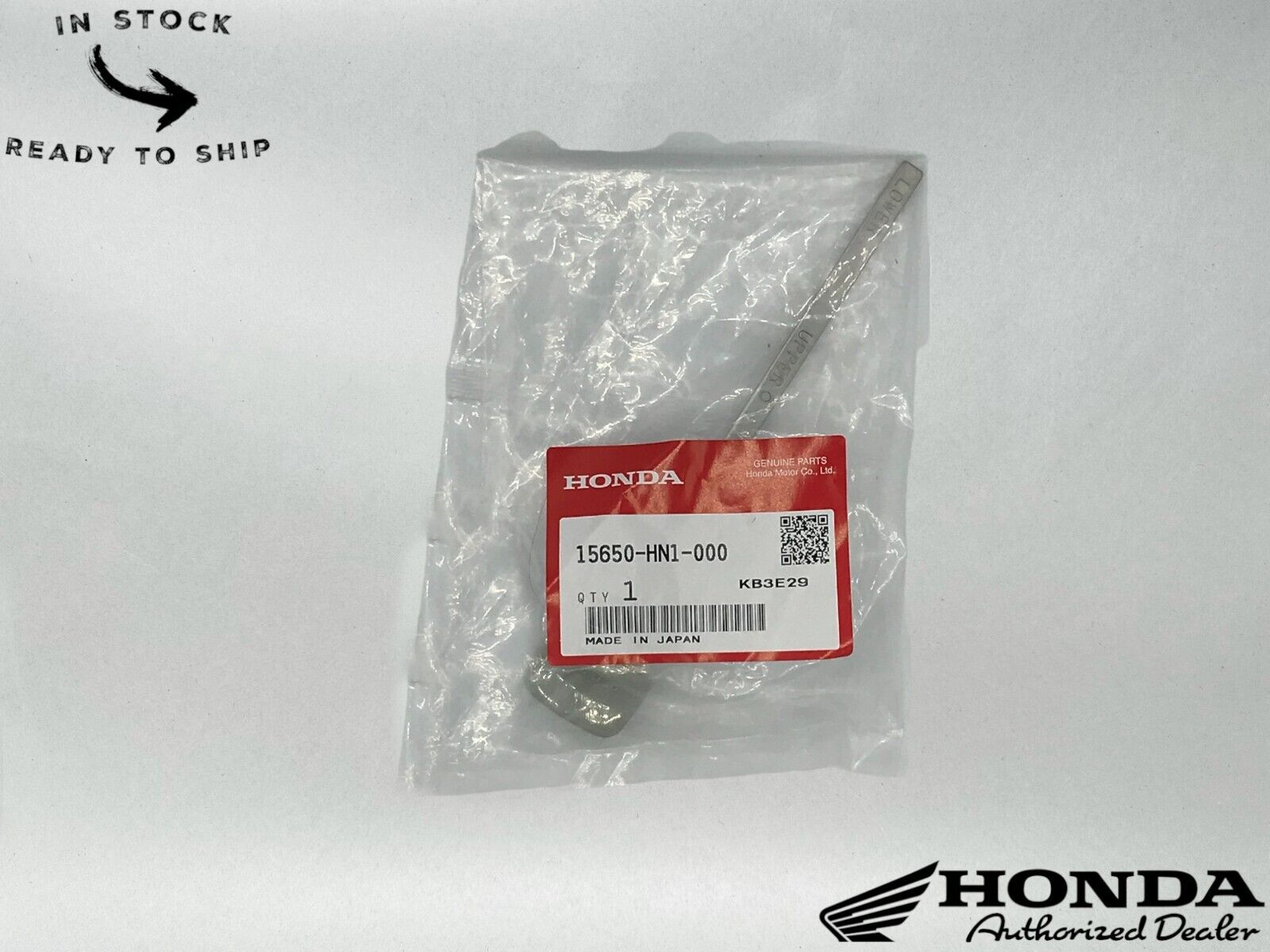 Honda Genuine OEM Oil Dipstick 15650-HN1-000