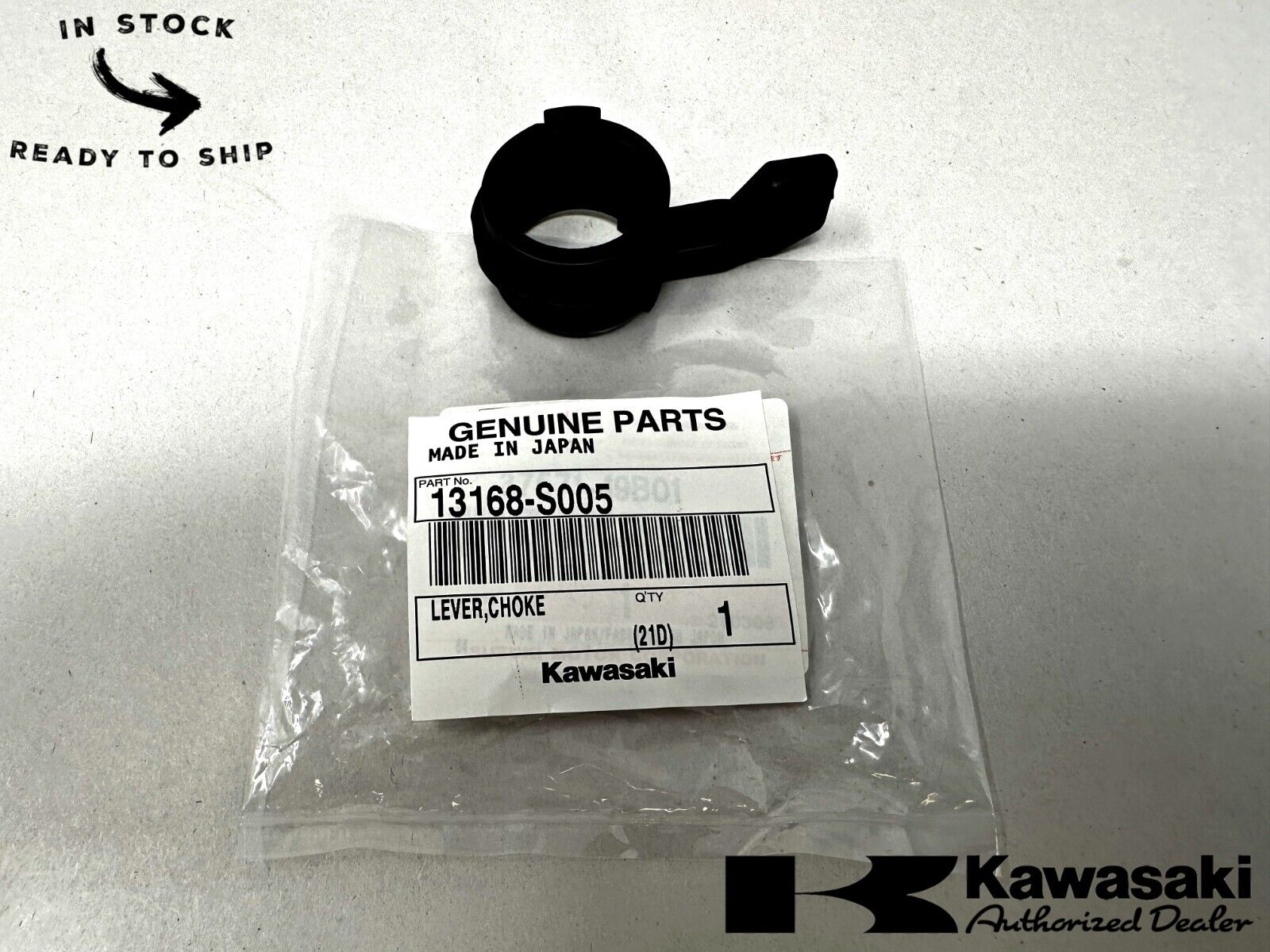 Kawasaki Genuine OEM Choke Lever 13168-S005