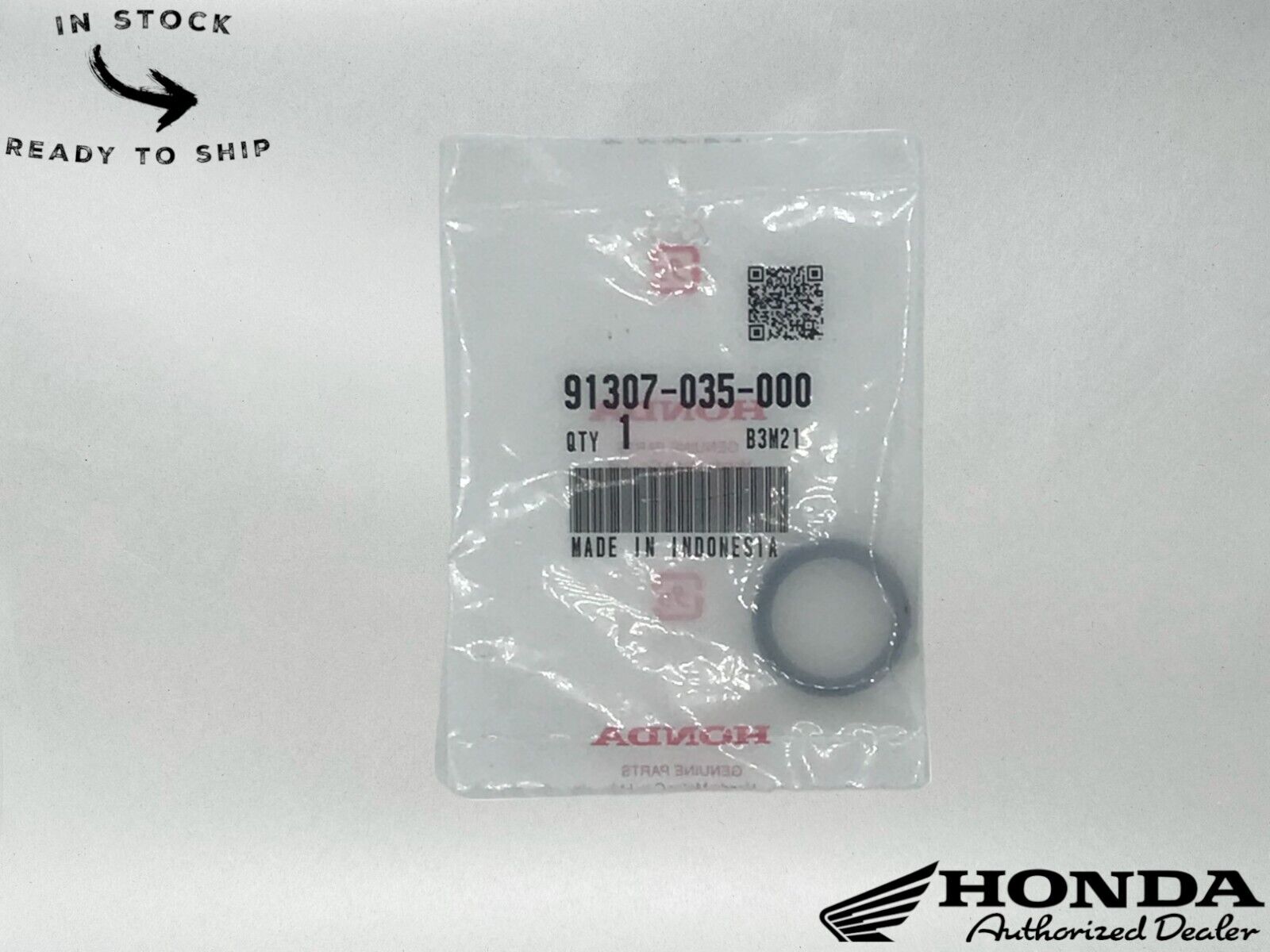 Honda Genuine OEM O-Ring (18X3) 91307-035-000