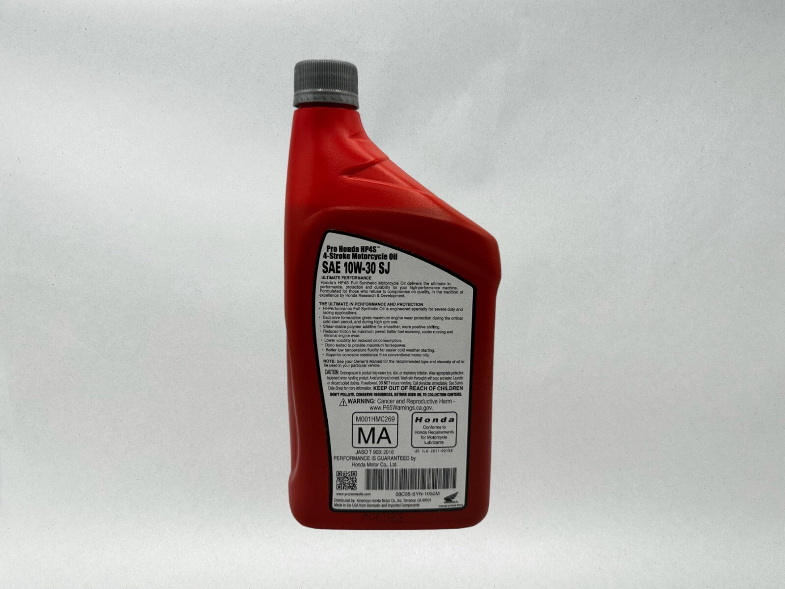 Honda HP4S Full Synthetic Oil Change Kit for 2012-2025 TRX90X