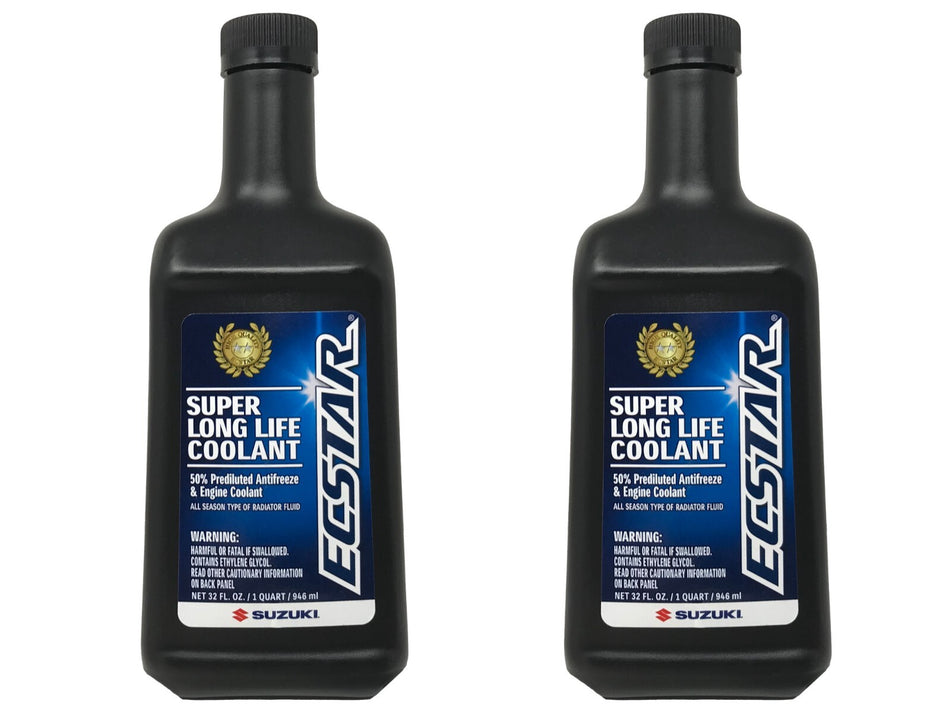 Suzuki Genuine OEM Ecstar Super Long Life Coolant 990A0-02E00-01Q - 2 Pack